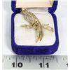 Image 1 : RHINESTONE PARROT BROOCH