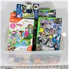 Image 1 : LOT OF TUB WITH LEGO, 4 NINJA TURTLE MEGA