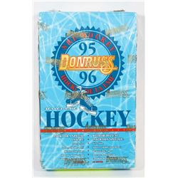 FACTORY SEALED BOX OF 1995-96 DONRUSS HOCKEY