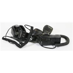 ICOM BC160 UHF TWO WAY RADIO WITH EXTRA MICROPHONE