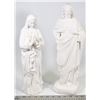 Image 1 : BOX W/JESUS & HOLY MARY CERAMIC