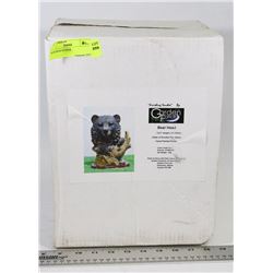 BEAR HEAD STATUE