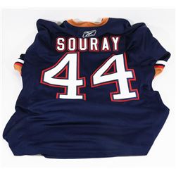REEBOK OILERS SHELDON SOUREY  44 JERSEY SIZE L