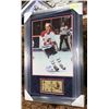 Image 1 : 20"X30" FRAMED GUY LAFLEUR AUTOGRAPHED PHOTO WITH