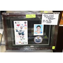 KEVIN LOWE GUARANTEED  AUTHENTIC AUTOGRAPH