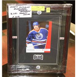 MARTY MCSORLEY GUARANTEED  AUTHENTIC AUTOGRAPH