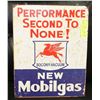 Image 1 : MOBILGAS OIL COMPANY METAL RETRO REPLICA SIGN.