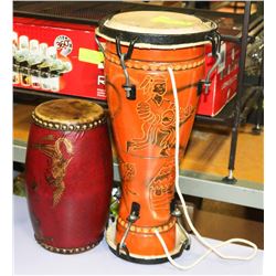 LOT OF 2 DRUMS