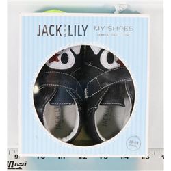 JACK & LILY (18-24MO) BLACK SHOES