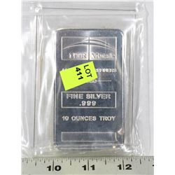 10OZ .999 SILVER BAR