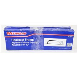 LOT OF 4  WESTWARD HACKSAW 10-12" ADJUSTABLE