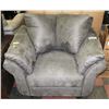 Image 1 : GREY MICROFIBRE 44" SOFA CHAIR