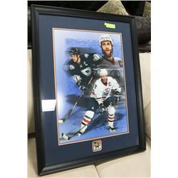 LARGE SIGNED HOCKEY PICTURE OF JASON "GATOR"