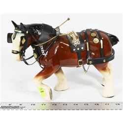 PORCELAIN CLYDESDALE APPROX 10" X 6"