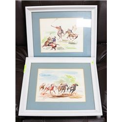 2 WATERCOLORS SIGNED JOHN GROTH