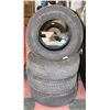 Image 1 : LOT OF 4 GOODYEAR WRANGLER TIRES LT
