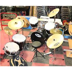 FULL DRUM KIT WITH MANY EXTRA'S