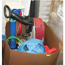 PALLET OF KIDS TOYS, FURNITURE AND MORE