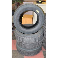 LOT OF 4 KUMHO SOLUS TIRES