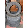 Image 1 : LOT OF 4 YOKOHAMA  AVID 333 TIRES,