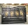 Image 1 : 20FT HEAVY DUTY BI-PARTING WROUGHT IRON DRIVEWAY
