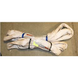 LOT OF 2- E120 - 12' LENGTH SLINGS