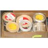 Image 1 : BOX OF ASSORTED FOIL TAPE