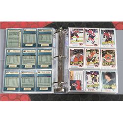 BINDER OF PEECHEE HOCKEY CARDS 1981-82, 1982-83
