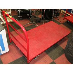 HEAVY DUTY 4 WHEEL ROLLING WAREHOUSE CART