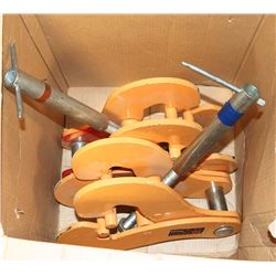 LOT OF 2 -10 TON BEAM CLAMPS