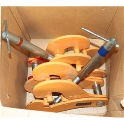 LOT OF 2 -10 TON BEAM CLAMPS