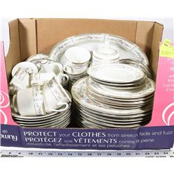 49PC BRIDGEHAMPTON FINE CHINA OVEN SAFE