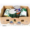 Image 1 : LOT OF 4 OIL CANS INCLUDING QUAKER STATE, ESSO &