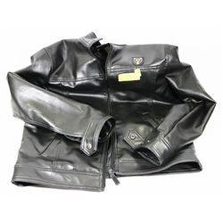 EAS LEATHER JACKET MADE IN ITALY SIZE UNKNOWN