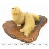 Image 1 : SEAL STATUE ON CARVED DRIFTWOOD