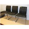 Image 1 : LOT OF 3 SHOW HOME DINING CHAIRS