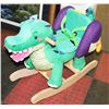 Image 1 : CHILDS ROCKING ALLIGATOR