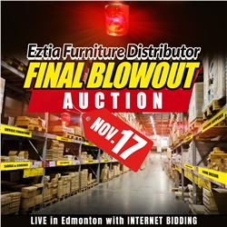 KASTNER AUCTIONS IS HOSTING PART 2 OF THE CANADA