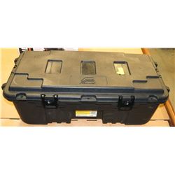 XXL PLANO LOCKABLE STORAGE TRUNK WITH WHEELS