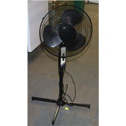 BLACK 3 SPEED ELECTRIC FAN