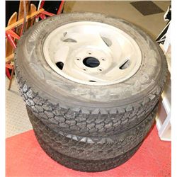 SET OF 3 GOODYEAR WRANGLER M&S, LT,