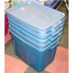 BUNDLE OF 4 RUBBERMAID ROUGHNECK