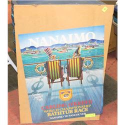 NANAIMO CARLING O'KEEFE 1982 BATHTUB RACE POSTER
