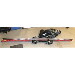 ROSSIGNOL REBEL SKIS AND SALOMON BOOTS 307MM
