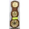 Image 1 : VINTAGE WOODEN BAROMETER MADE IN FRANCE