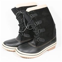 NEW LEATHER RUBBER BOOTS WATER RES SIZE 10