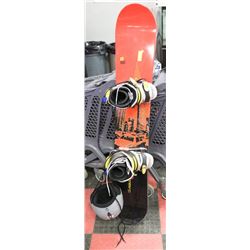 DIVISION 23 SNOW BOARD 60" LONG WITH FIREFLY