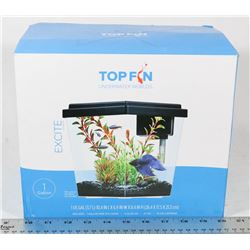 TOP FIN FISH TANK WITH LED LIGHTS,ELEMENT