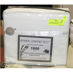 BAMBOO DOUBLE SIZE COMFORT PLUS  OFF-WHITE 1800