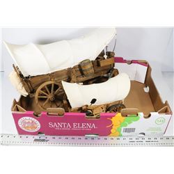 EXTRA LARGE & SMALL HAND CRAFTED WAGONS